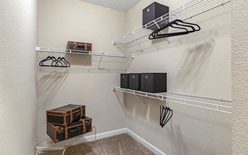 Spacious closets